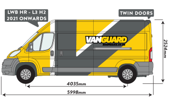 Movano 2021 onwards LWB High Roof