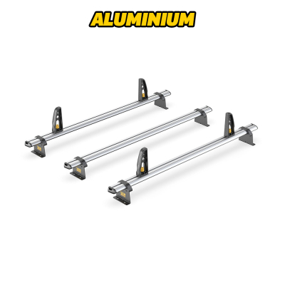 3 x ULTI Bar Aluminium Roof Bars - Townstar SWB Low Roof