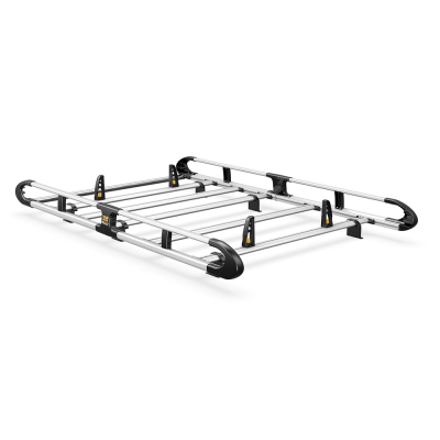 Van Guard Aluminium UltiRack+ Roof Rack - Doblo 2010 - 2022 SWB Twin Rear Doors 
