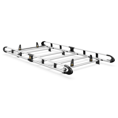 Van Guard Aluminium UltiRack+ Roof Rack - Partner 2018 on LWB Twin Rear Doors