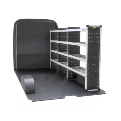 Trade Van Racking - Bronze - Driver's Side