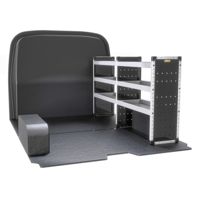 Trade Van Racking - Bronze - Driver's Side