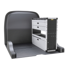 Trade Van Racking - Gold - Driver's Side