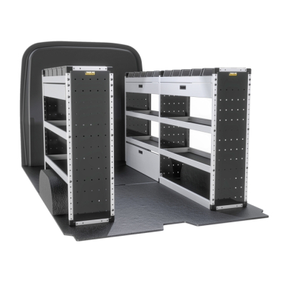 Trade Van Racking - Gold - Full Kit