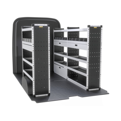 Trade Van Racking - Gold - Full Kit