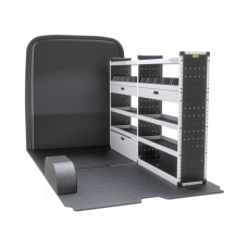 Trade Van Racking - Gold - Drivers Side