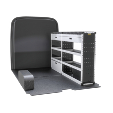 Ford Transit Custom 2013 - 2023 L2H2 - Trade Van Racking - Gold - Driver's Side