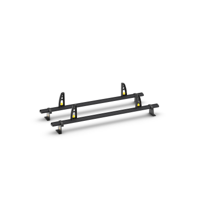 2 x ULTI Bar Aluminium Roof Bars - Townstar SWB Low Roof-BLACK 2 x ULTI Bar Aluminium Roof Bars - Townstar SWB Low Roof-BLACK