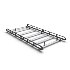 Van Guard Aluminium UltiRack+ Roof Rack - Ducato 2006 onwards MWB High Roof-BLACK Van Guard Aluminium UltiRack+ Roof Rack - Ducato 2006 onwards MWB High Roof-BLACK