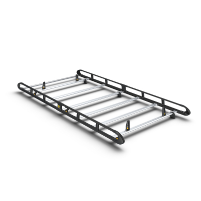 Van Guard Aluminium UltiRack+ Roof Rack - Ducato 2006 onwards MWB High Roof-BLACK Van Guard Aluminium UltiRack+ Roof Rack - Ducato 2006 onwards MWB High Roof-BLACK
