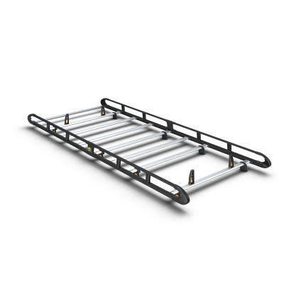 Van Guard Aluminium UltiRack+ Roof Rack - Vito 2003 to 2014 XLWB Low Roof Twin Rear Doors -BLACK Van Guard Aluminium UltiRack+ Roof Rack - Vito 2003 to 2014 XLWB Low Roof Twin Rear Doors -BLACK