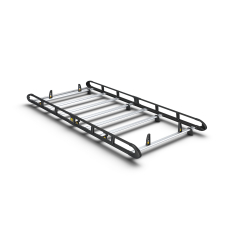 Van Guard Aluminium UltiRack+ Roof Rack - Vito 2015 onwards XLWB Low Roof Tailgate -BLACK Van Guard Aluminium UltiRack+ Roof Rack - Vito 2015 onwards XLWB Low Roof Tailgate -BLACK