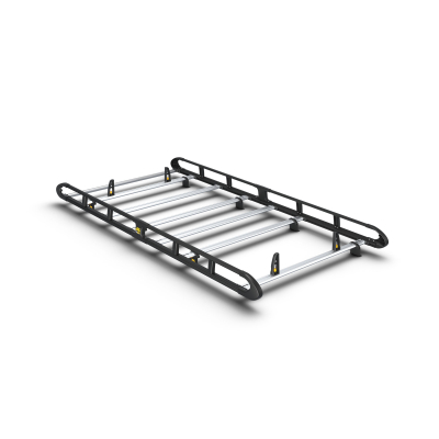 Van Guard Aluminium UltiRack+ Roof Rack - NV200 SWB Twin Rear Doors-BLACK