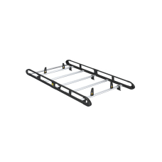 Van Guard Aluminium UltiRack+ Roof Rack - Partner 2008 - 2018 LWB Twin Rear Doors-BLACK