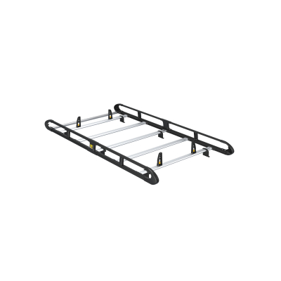 Van Guard Aluminium UltiRack+ Roof Rack - Partner 2008 - 2018 LWB Twin Rear Doors-BLACK Van Guard Aluminium UltiRack+ Roof Rack - Partner 2008 - 2018 LWB Twin Rear Doors-BLACK
