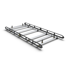 Van Guard Aluminium Ulti Roof Rack - Crafter 2006 - 2017 MWB High Roof-BLACK