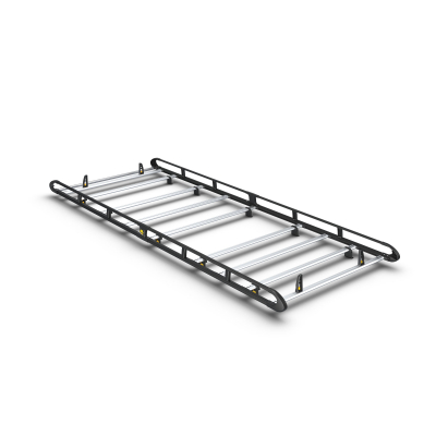 Van Guard Aluminium Ulti Roof Rack - Crafter 2006 - 2017 LWB High Roof-BLACK
