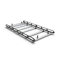 Van Guard Aluminium UltiRack+ Roof Rack - Transit 2014 on MWB Med Roof-BLACK Van Guard Aluminium UltiRack+ Roof Rack - Transit 2014 on MWB Med Roof-BLACK