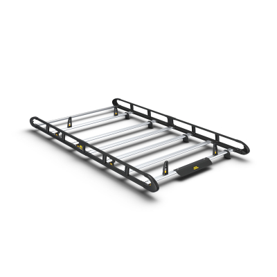 Van Guard Aluminium UltiRack+ Roof Rack - Trafic 2014 onwards SWB Low Roof Twin Rear Doors -BLACK Van Guard Aluminium UltiRack+ Roof Rack - Trafic 2014 onwards SWB Low Roof Twin Rear Doors -BLACK