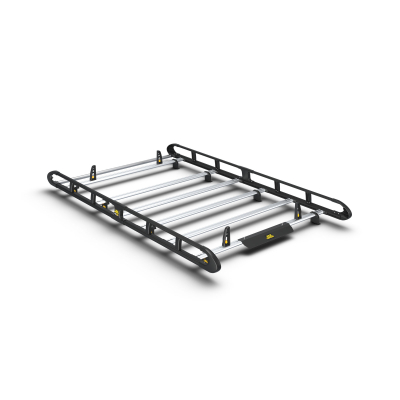 Van Guard Aluminium UltiRack+ Roof Rack - Vivaro 2014 - 2019 SWB Low Roof Tailgate -BLACK Van Guard Aluminium UltiRack+ Roof Rack - Vivaro 2014 - 2019 SWB Low Roof Tailgate -BLACK