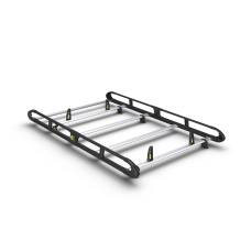 Van Guard Aluminium UltiRack+ Roof Rack - Trafic 2014 onwards SWB High Roof -BLACK Van Guard Aluminium UltiRack+ Roof Rack - Trafic 2014 onwards SWB High Roof -BLACK