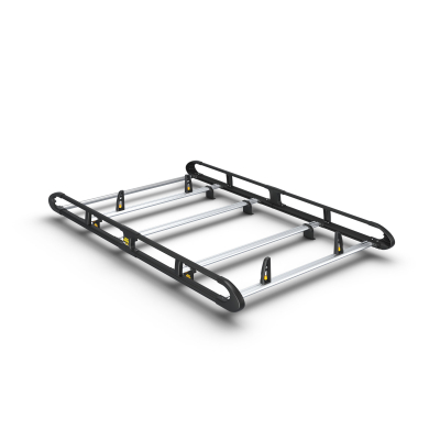 Van Guard Aluminium UltiRack+ Roof Rack - Dispatch 2016 onwards XSWB Twin Rear Doors -BLACK