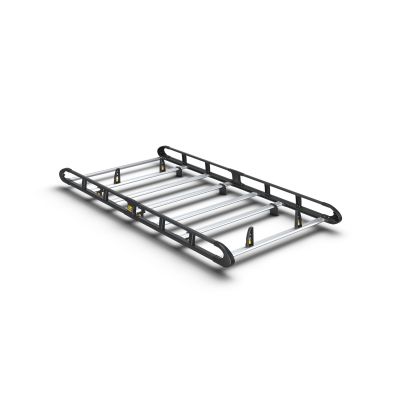 Van Guard Aluminium Ulti Roof Rack - ID BUZZ Twin Rear Doors-BLACK Van Guard Aluminium Ulti Roof Rack - ID BUZZ Twin Rear Doors-BLACK