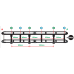 Van Guard Aluminium UltiRack+ Roof Rack - Relay 2006 onwards SWB Low Roof