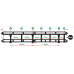 Van Guard Aluminium UltiRack+ Roof Rack - Relay 2006 onwards MWB Low Roof