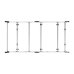 Van Guard Aluminium UltiRack+ Roof Rack - Scudo 2007 to 2016 LWB Low Roof Twin Rear Doors