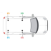 Van Guard Aluminium UltiRack+ Roof Rack - Kangoo 2008 to 2020 ML Twin Rear Doors 