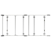 Van Guard Aluminium UltiRack+ Roof Rack - Vito 2015 onwards LWB Low Roof Twin Rear Doors 