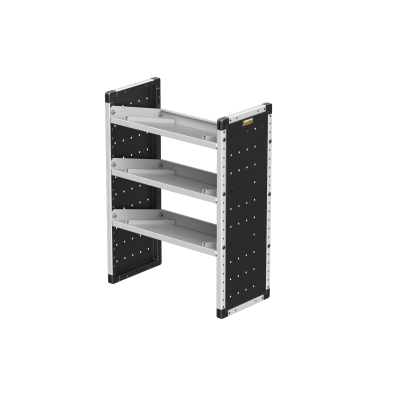 Single Van Racking Unit - 1009mm (H) x 750mm (W) - 3 Angled Shelves
