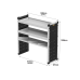 Single Van Racking Unit - 1009mm (H) x 1000mm (W) - 2 Straight Shelves, 1 Angled Shelf Single Van Racking Unit - 1009mm (H) x 1000mm (W) - 2 Straight Shelves, 1 Angled Shelf