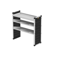 Single Van Racking Unit - 1009mm (H) x 1000mm (W) - 1 Straight Shelf, 2 Angled Shelves Single Van Racking Unit - 1009mm (H) x 1000mm (W) - 1 Straight Shelf, 2 Angled Shelves