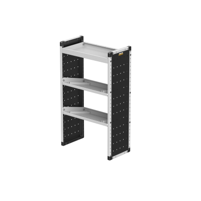 Single Van Racking Unit - 1279mm (H) x 750mm (W) - 1 Straight Shelf, 2 Angled Shelves Single Van Racking Unit - 1279mm (H) x 750mm (W) - 1 Straight Shelf, 2 Angled Shelves