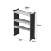 Single Van Racking Unit - 1279mm (H) x 1000mm (W) - 2 Straight Shelves, 1 Angled Shelf Single Van Racking Unit - 1279mm (H) x 1000mm (W) - 2 Straight Shelves, 1 Angled Shelf