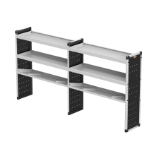 Trade Van Racking Double Unit - 2 Straight, 1 Angled Per Bay - H1279mm x W2466.5mm (1183mm & 1183mm) Trade Van Racking Double Unit - 2 Straight, 1 Angled Per Bay - H1279mm x W2466.5mm (1183mm & 1183mm)